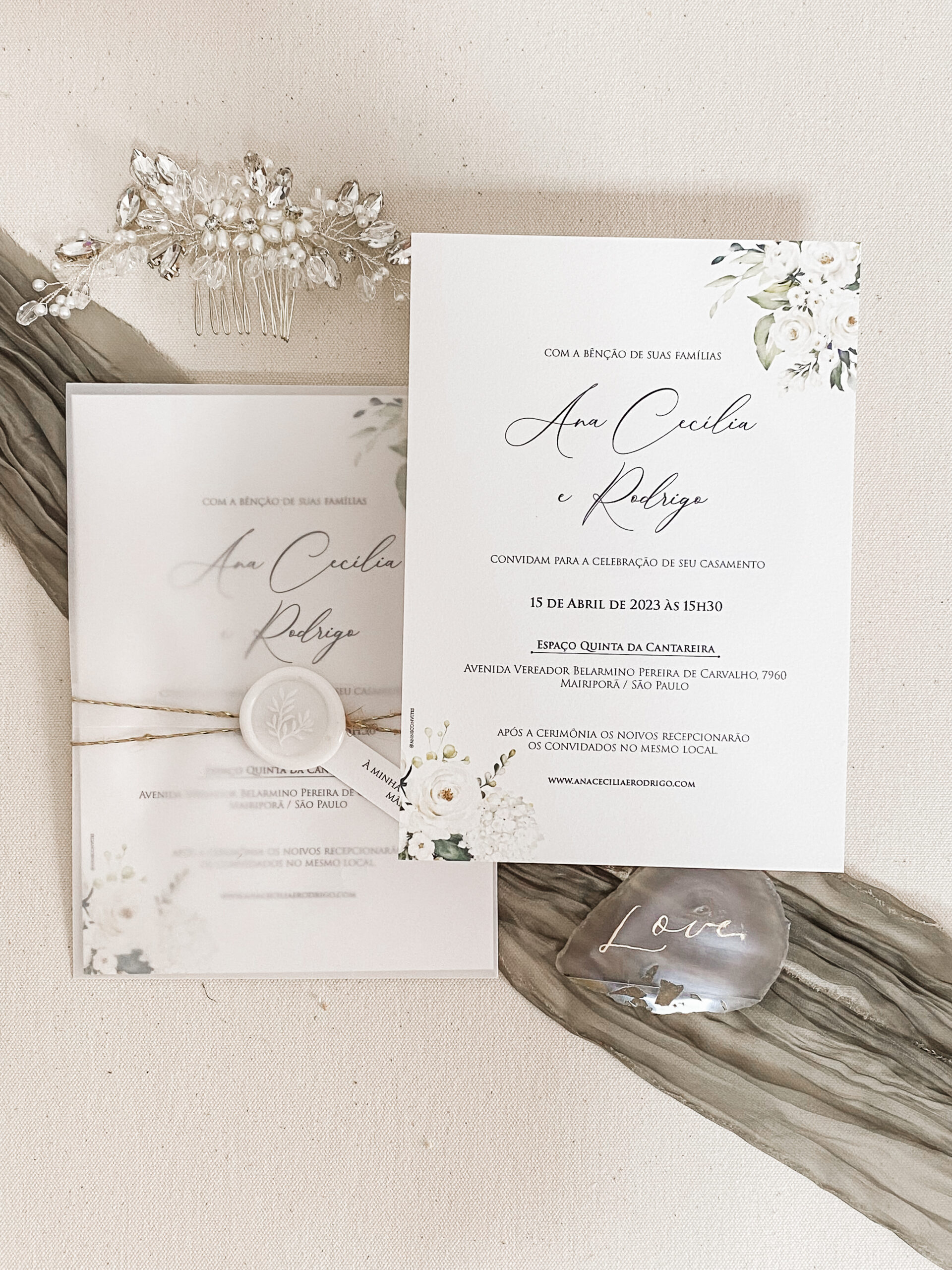 Convite Cecília – COD. 200 – FL